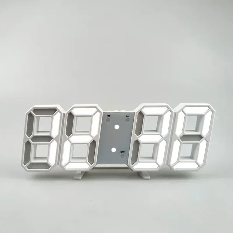 Relógio Digital de Mesa e Parede com Alarme Ajustável