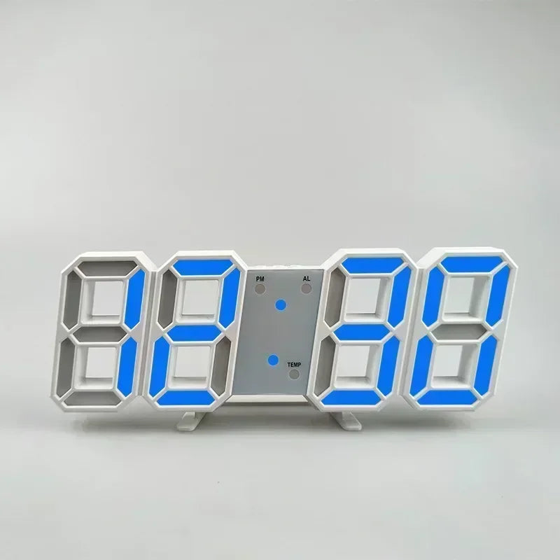 Relógio Digital de Mesa e Parede com Alarme Ajustável