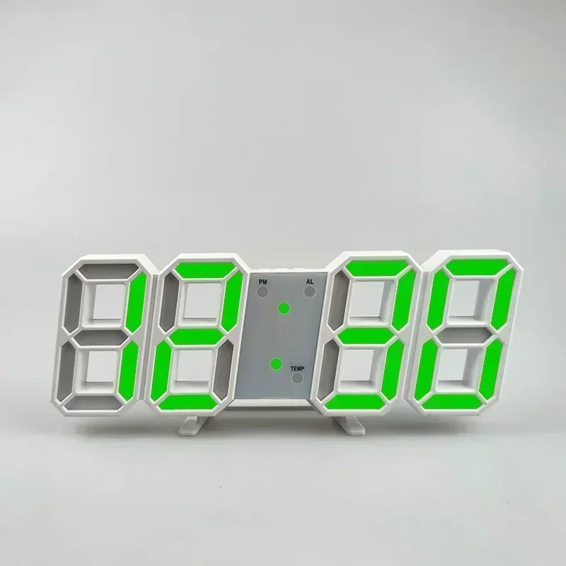 Relógio Digital de Mesa e Parede com Alarme Ajustável