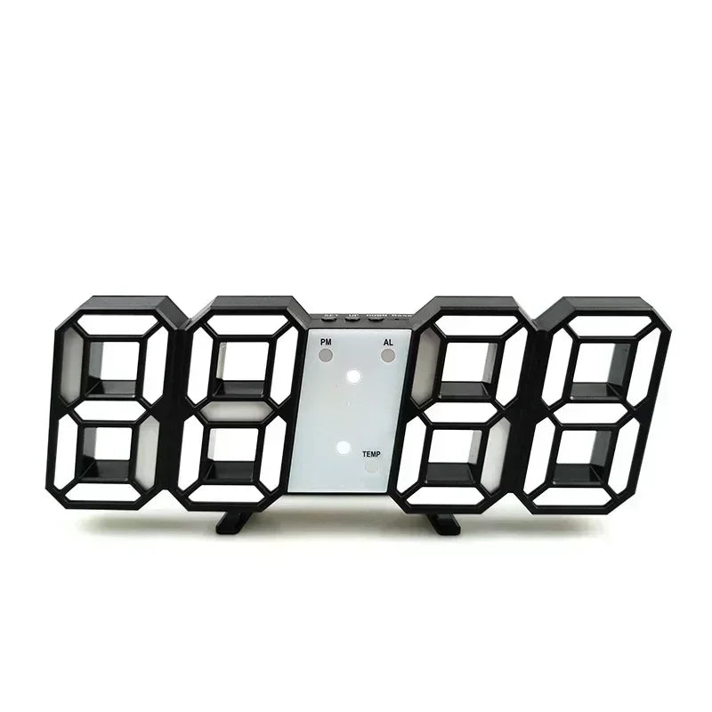 Relógio Digital de Mesa e Parede com Alarme Ajustável